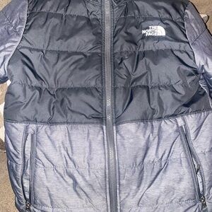 The North Face Dark Blue Quilted Jacket